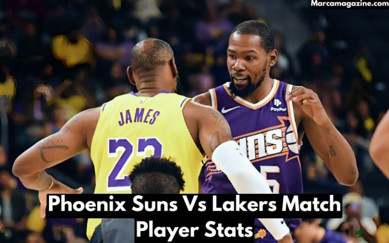 Phoenix Suns Vs Lakers Match Player Stats